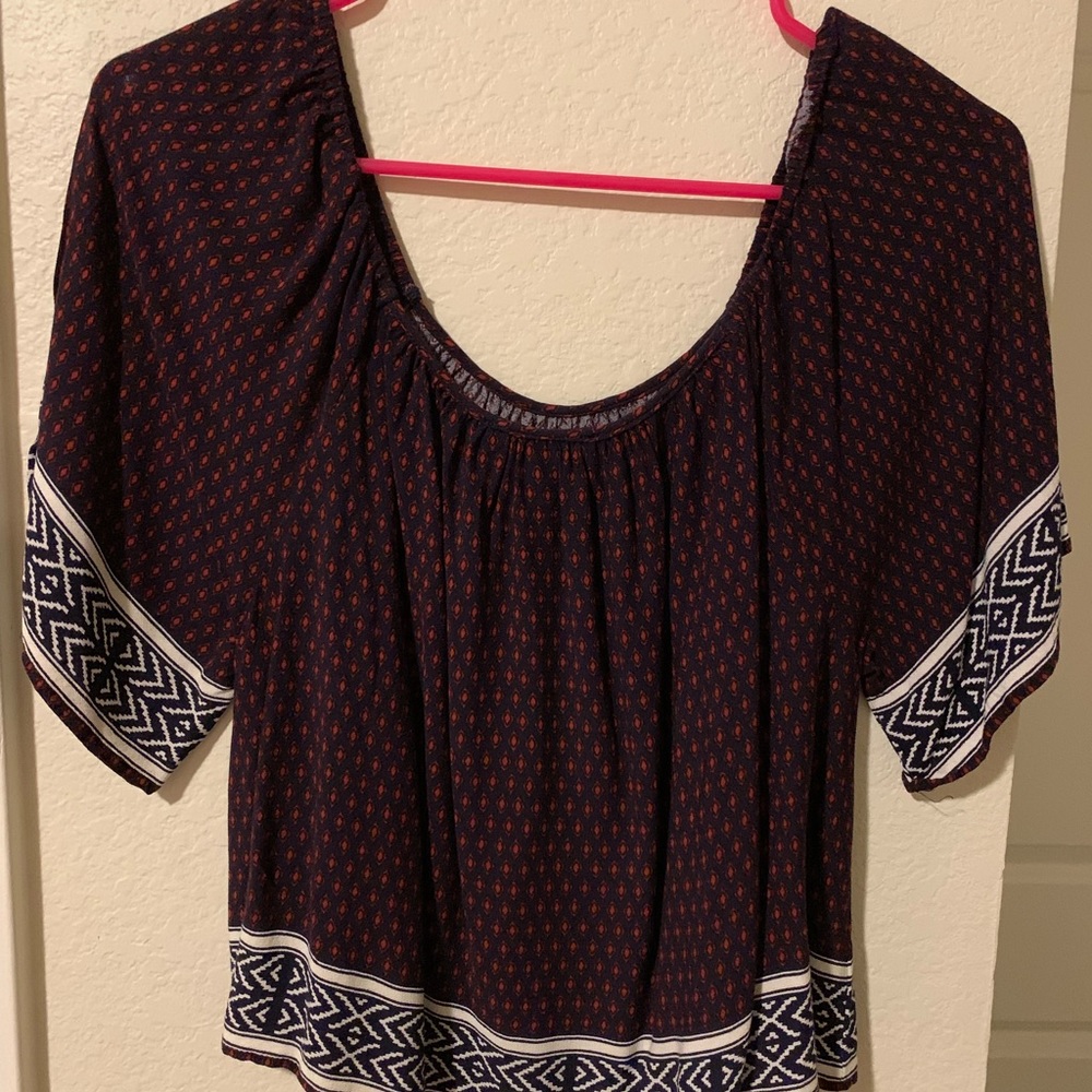 Off the shoulder top
